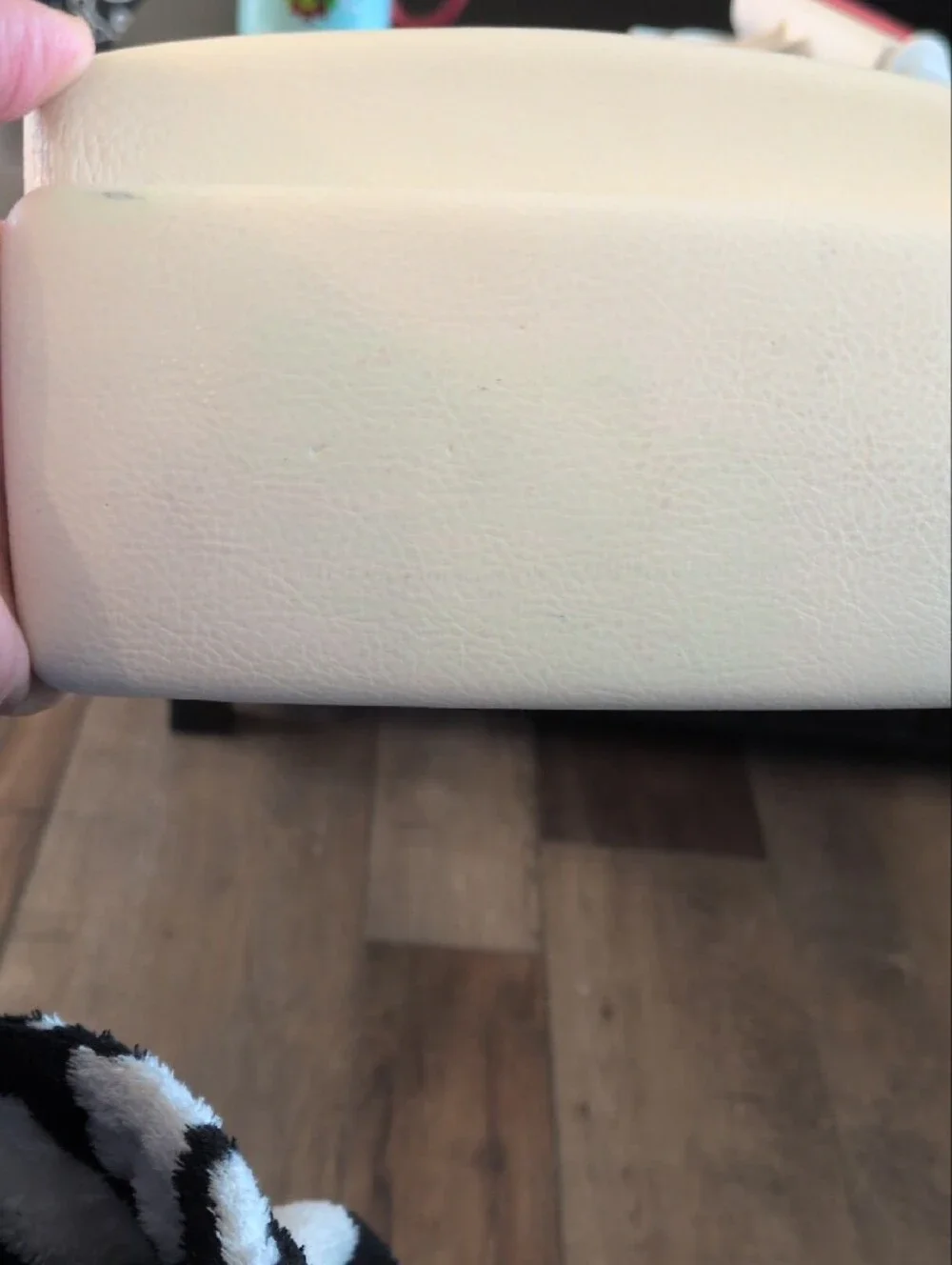 Versace Cream Eyewear Case with Gold Logo CASE ONLY